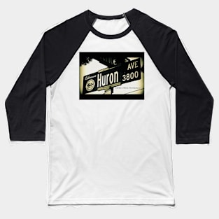 Huron Avenue, Culver City, California by Mistah Wilson Baseball T-Shirt